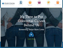 Tablet Screenshot of loveyourcolon.org